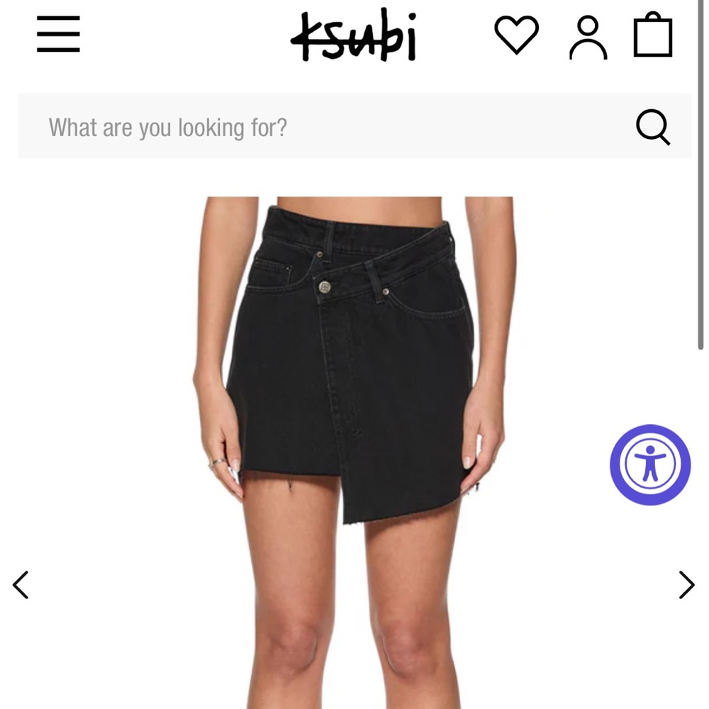 Ksubi skirt size 32